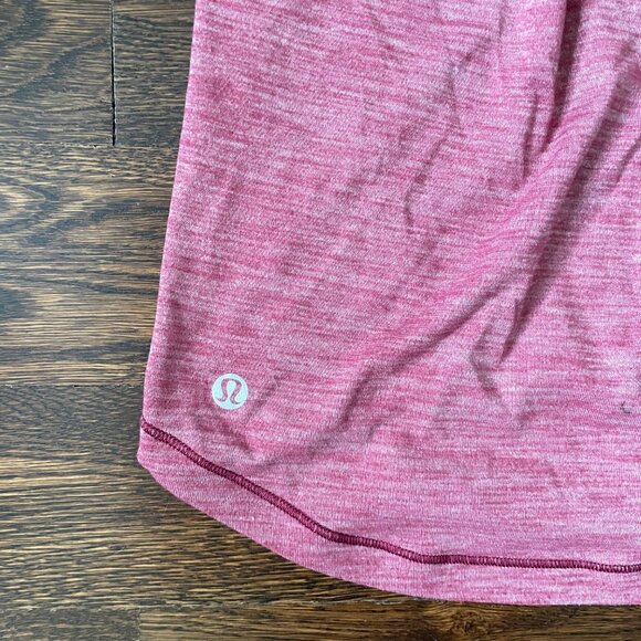 Lululemon Moment To Movement 2-In-1 Tank-Heathered Misty Merlot-Sz.4 - Picture 5 of 8